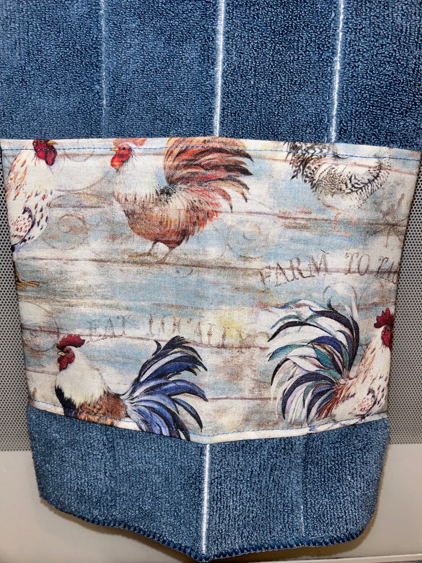 Rooster Hanging Kitchen Towel