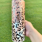 MAMA Leopard Faux Glitter 20oz tumbler