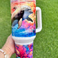 Dolphins Seascape 40oz Tumbler