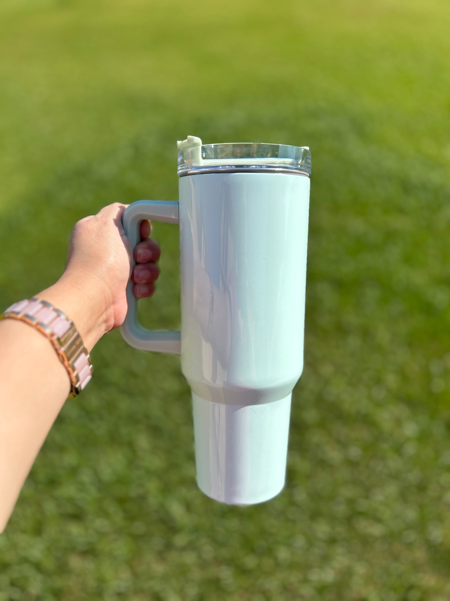 Colorful Floral Butterflies 40oz Tumbler