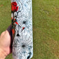 Black Heart with Red Roses Tumbler