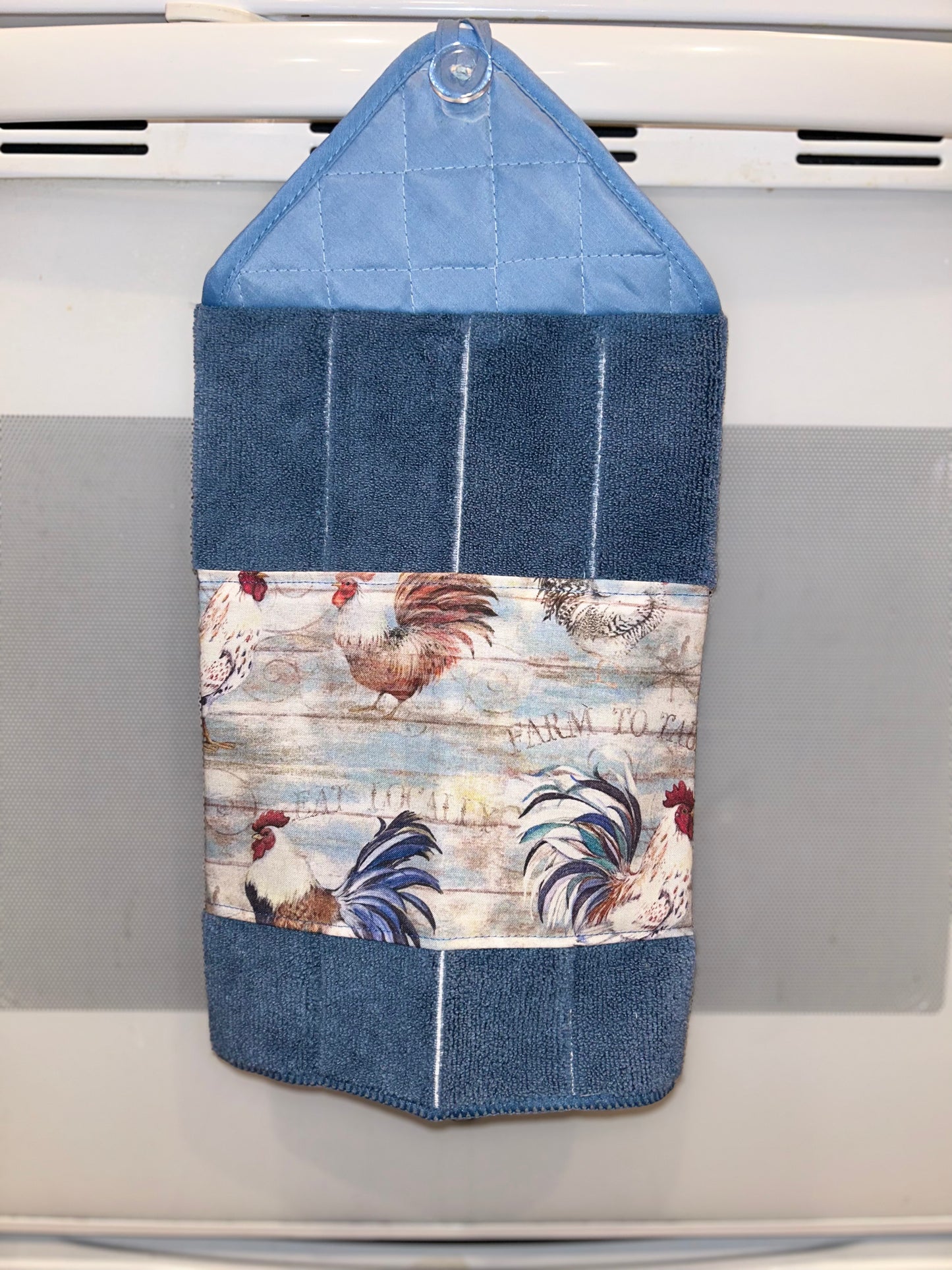 Rooster Hanging Kitchen Towel