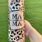 MAMA Leopard Faux Glitter 20oz tumbler